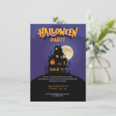 VOLLEDIGE HALLOWEEN PARTIJ KAART (Staand voorkant)