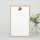 Volledige kleur EGA - Bronze Briefpapier (Staand voorkant)