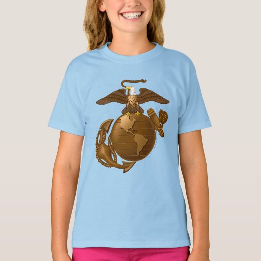 Volledige kleur EGA - Bronze T-shirt (Voorkant)