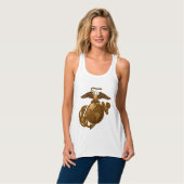Volledige kleur EGA - Bronze Tanktop (Volledige Voorkant)