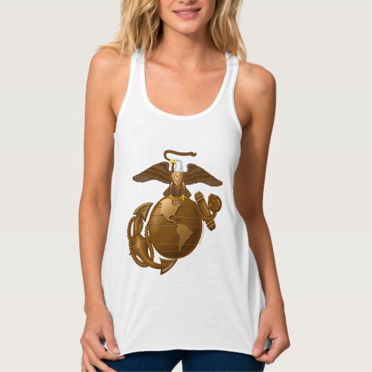 Volledige kleur EGA - Bronze Tanktop (Voorkant)
