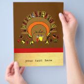 Volledige kleur Turkije Flyer (Hand)