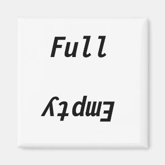 Volledige lege koelkast magneet