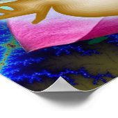 Volledige Lotus Deep Samadhi Poster (Hoek)