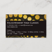 Volledige Lotus (wit) Visitekaartje (Achterkant)