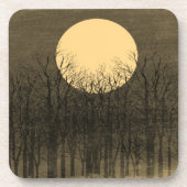 Volledige maan #5 bier onderzetter (Voorkant)