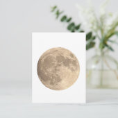 Volledige maan briefkaart (Staand voorkant)