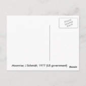 Volledige maan briefkaart (Achterkant)