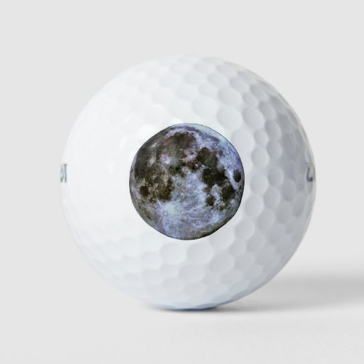 Volledige maan golfballen (Voorkant)