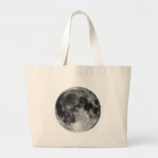 Volledige maan grote tote bag
