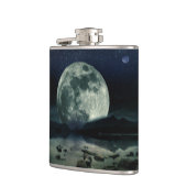 Volledige maan heupfles (Links)