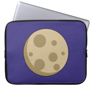 Volledige maan laptop sleeve