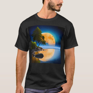 Volledige maan Night T-shirt