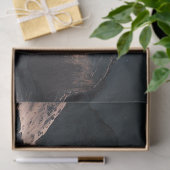 Volledige maan over sneeuwberg, ontkoppeling van b tissuepapier (Geschenk)