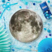 Volledige maan papieren bordje (Feest)