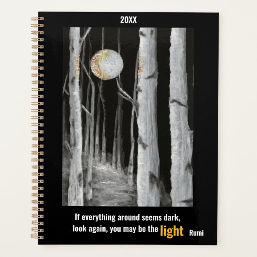 Volledige maan planner (Voorkant)