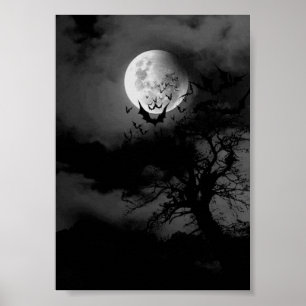 Volledige maan poster