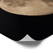 Volledige maan poster (Hoek)