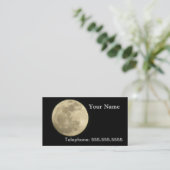 Volledige maan visitekaartje (Staand voorkant)
