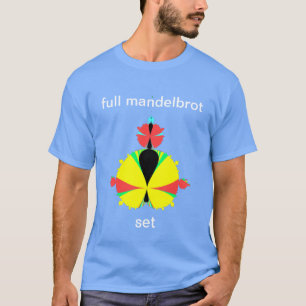 Volledige mandelbrot set pop art style T-Shirt