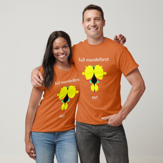 Volledige mandelbrot set pop art style T-Shirt (Unisex)