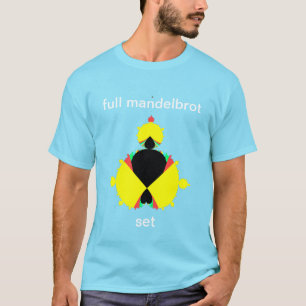 Volledige mandelbrot set pop art T-Shirt