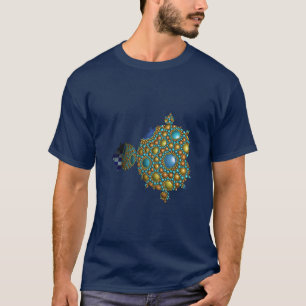 Volledige mandelbrot zet Apollonian bol verpakking T-shirt