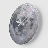 VOLLEDIGE MOON aangepaste klok - Groot 10,75 inch (Hoek)