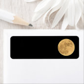 Volledige Moon Return-adreslabels Etiket (Insitu)