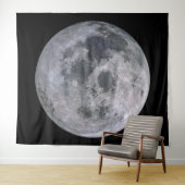 VOLLEDIGE MOON-tapestapel voor aangepaste polyeste Wandkleed (In Situ (horizontaal))