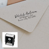 Volledige naam Fancy retouradres Zelfinktende Stempel