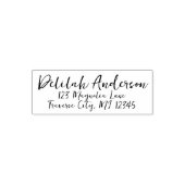 Volledige naam Fancy retouradres Zelfinktende Stempel (Design)