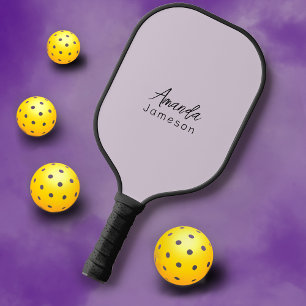 Volledige naam Lila minimumaantal monogram toevoeg Pickleball Paddle