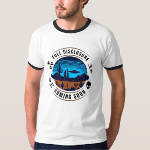Volledige openbaarmaking binnenkort beschikbaar t-shirt