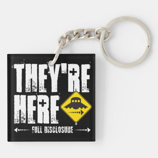 volledige openbaarmaking sleutelhanger (Achterkant)