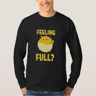Volledige schaalvis Puffer Fish T-shirt