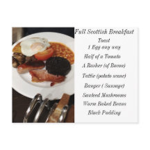 Volledige Schotse ontbijt