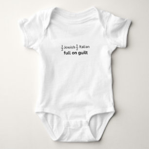 Volledige schuld baby body romper