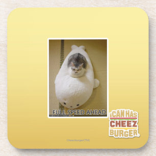 Volledige snelheid vooruit drankjes onderzetter