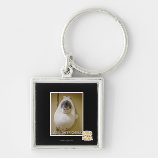 Volledige snelheid vooruit sleutelhanger (Voorkant)