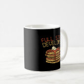 Volledige Stack Developer Programmer Coding Coder Koffiemok (Voorkant rechts)
