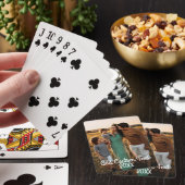 Volledige verticale foto - aangepaste scripttekst pokerkaarten (Insitu)