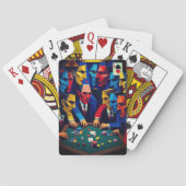 Volledige Verticale Foto - Script Aangepaste Tekst Pokerkaarten (Achterkant)
