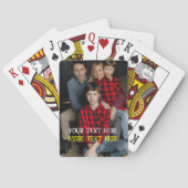 Volledige Verticale Foto - Script Custom Text Poke Pokerkaarten (Achterkant)