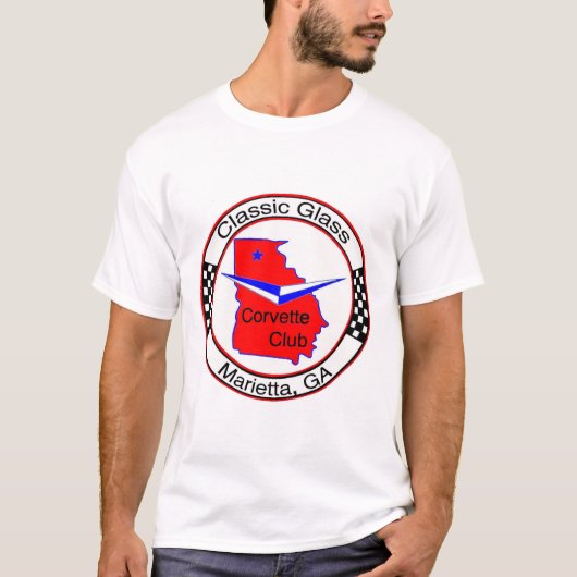 Volledige voorkant CGCC Logo - basic T-shirt (Voorkant)