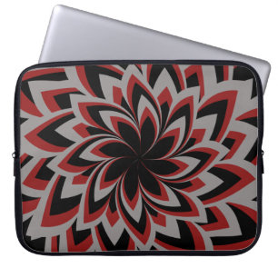 VOLLEDIGE WERVELBLOEM LAPTOP SLEEVE