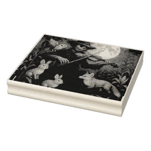 Vollemaan-vogelverschrikker Serenade Rubberstempel