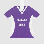 Volley-ball Sport Jersey Purple (dos)