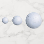 Volley-ball Sports Table de décoration Confetti (Derrière)