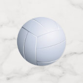 Volley-ball Sports Table de décoration Confetti (Petit recto)